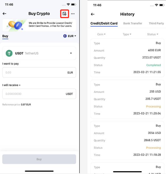 Wie man Kryptowährungen bei Phemex einzahlt und handelt