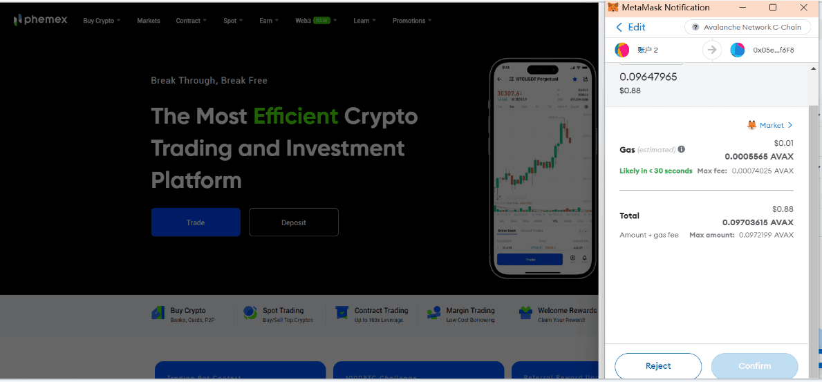 Jinsi ya Kuingia na Kuweka kwenye Phemex