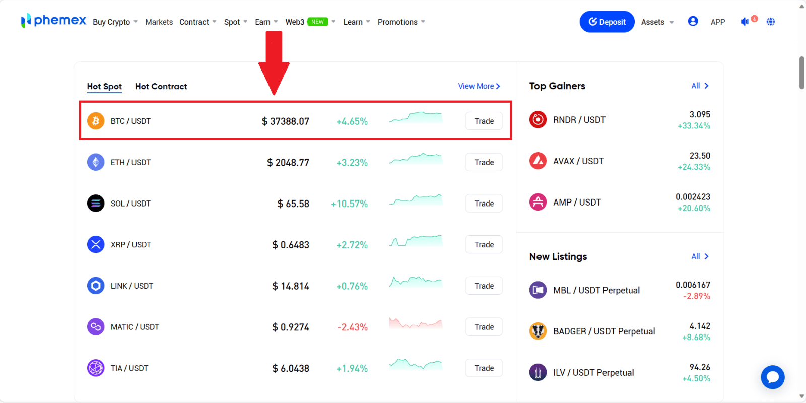 Jinsi ya Kuingia na kuanza kufanya biashara ya Crypto huko Phemex
