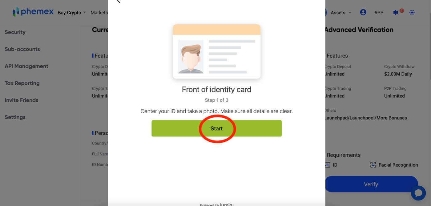 Cara Log Masuk dan Sahkan Akaun di Phemex Cara Log Masuk dan Sahkan Akaun di Phemex