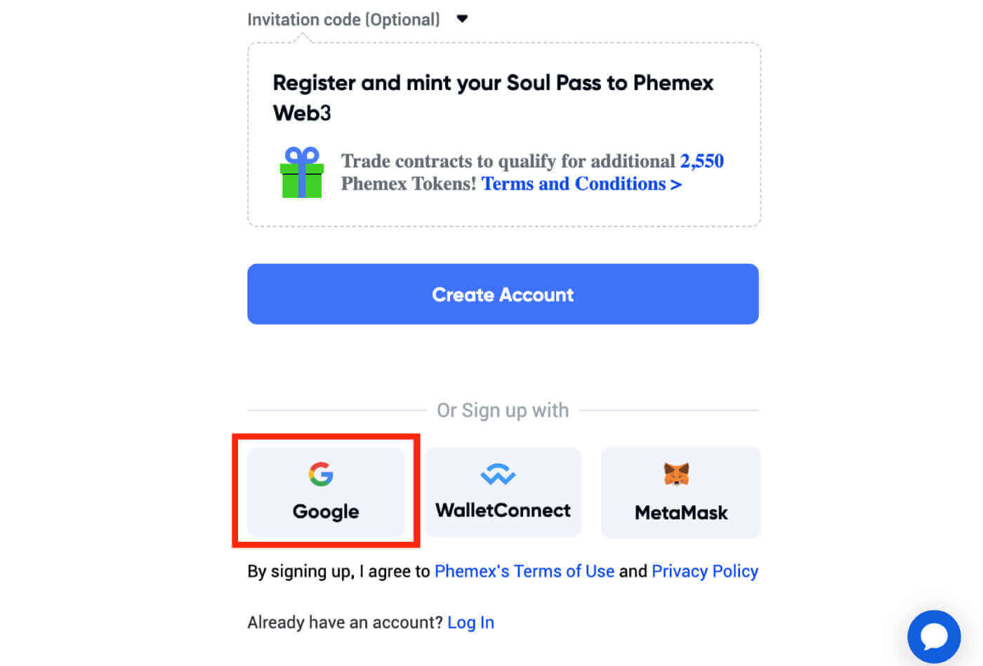 How to Register and Verify Account on Phemex