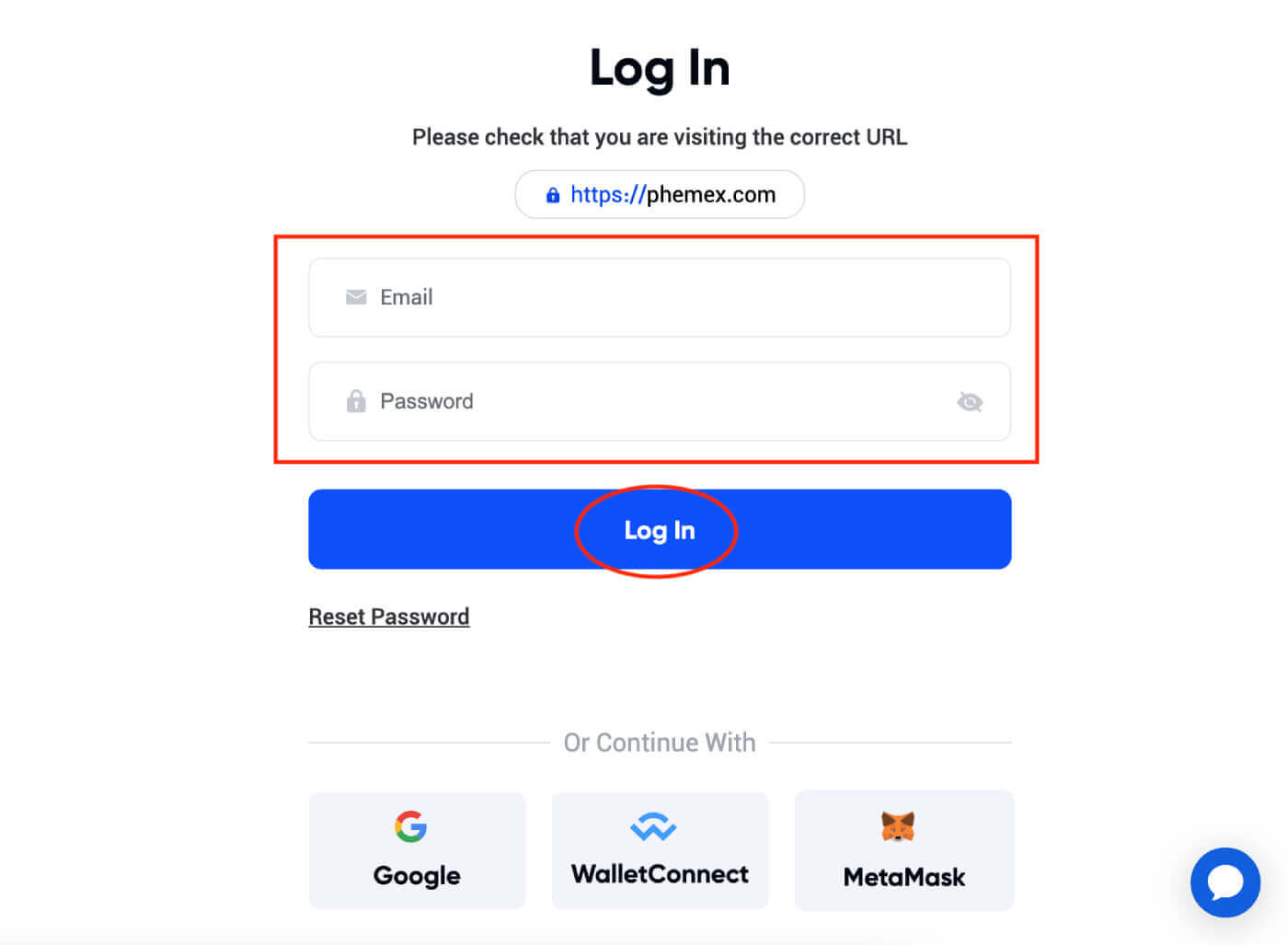 How to Sign in to Phemex