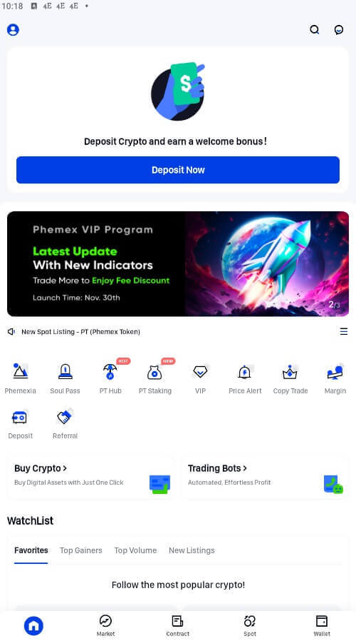 How to Sign in to Phemex