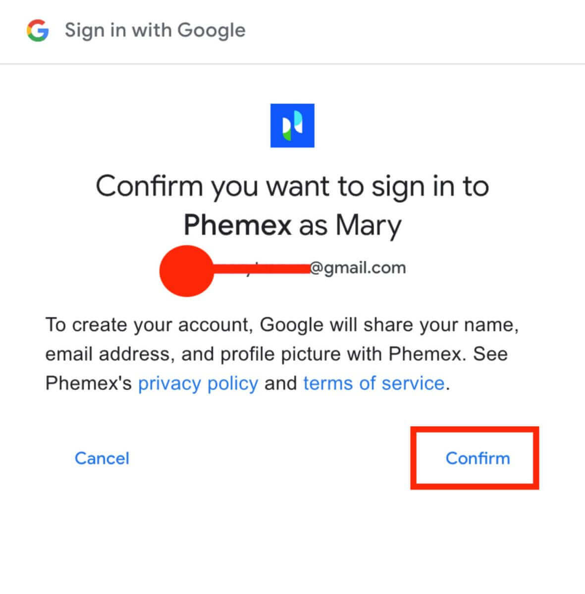 How to Sign up on Phemex