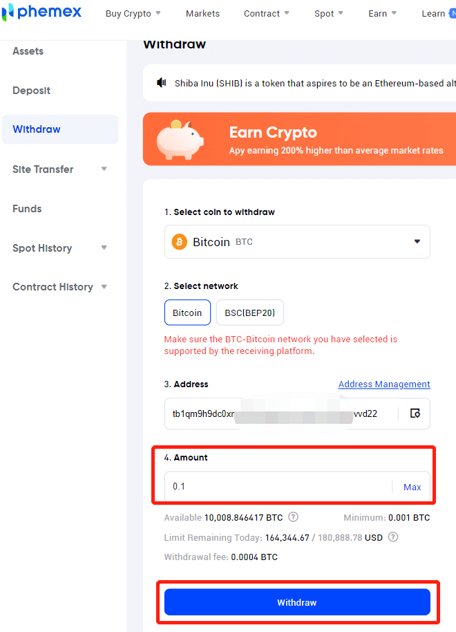 Mokhoa oa ho Trade Crypto le ho Itokolla ho Phemex