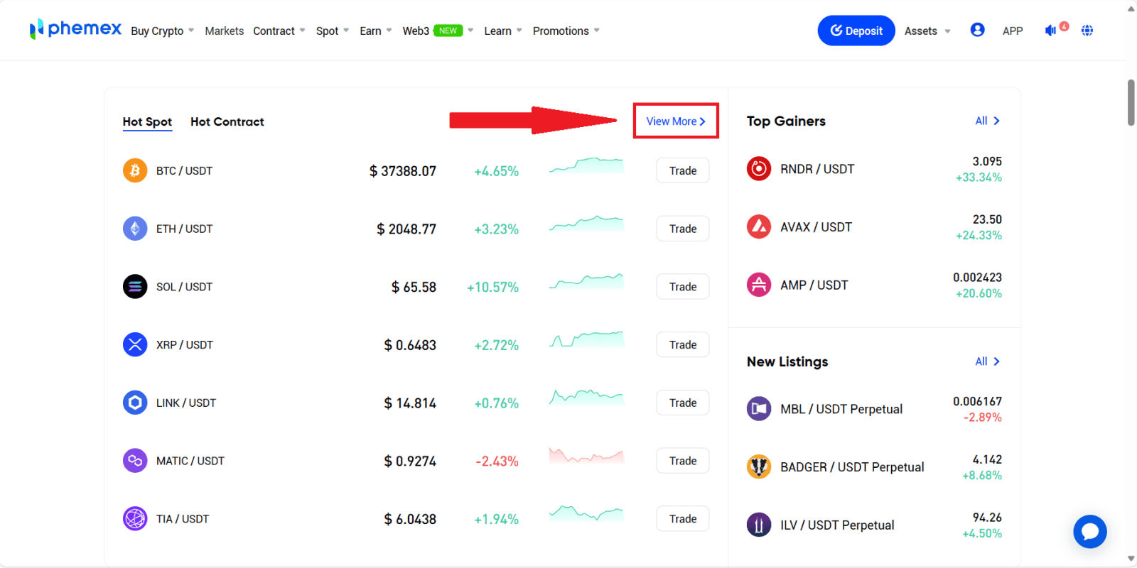 Mokhoa oa ho Trade Crypto le ho Itokolla ho Phemex